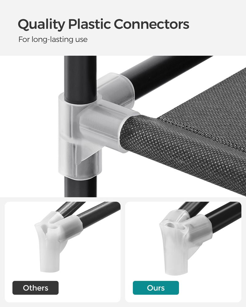 SONGMICS Clothes Storage Organizer with 6 Shelves