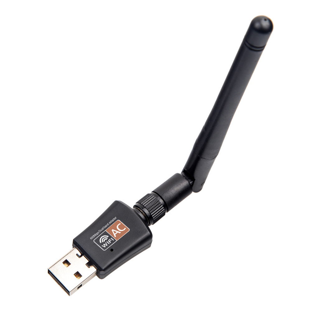 Adaptateur USB sans fil 802.11N 600 Mbps deux bandes avec antenne