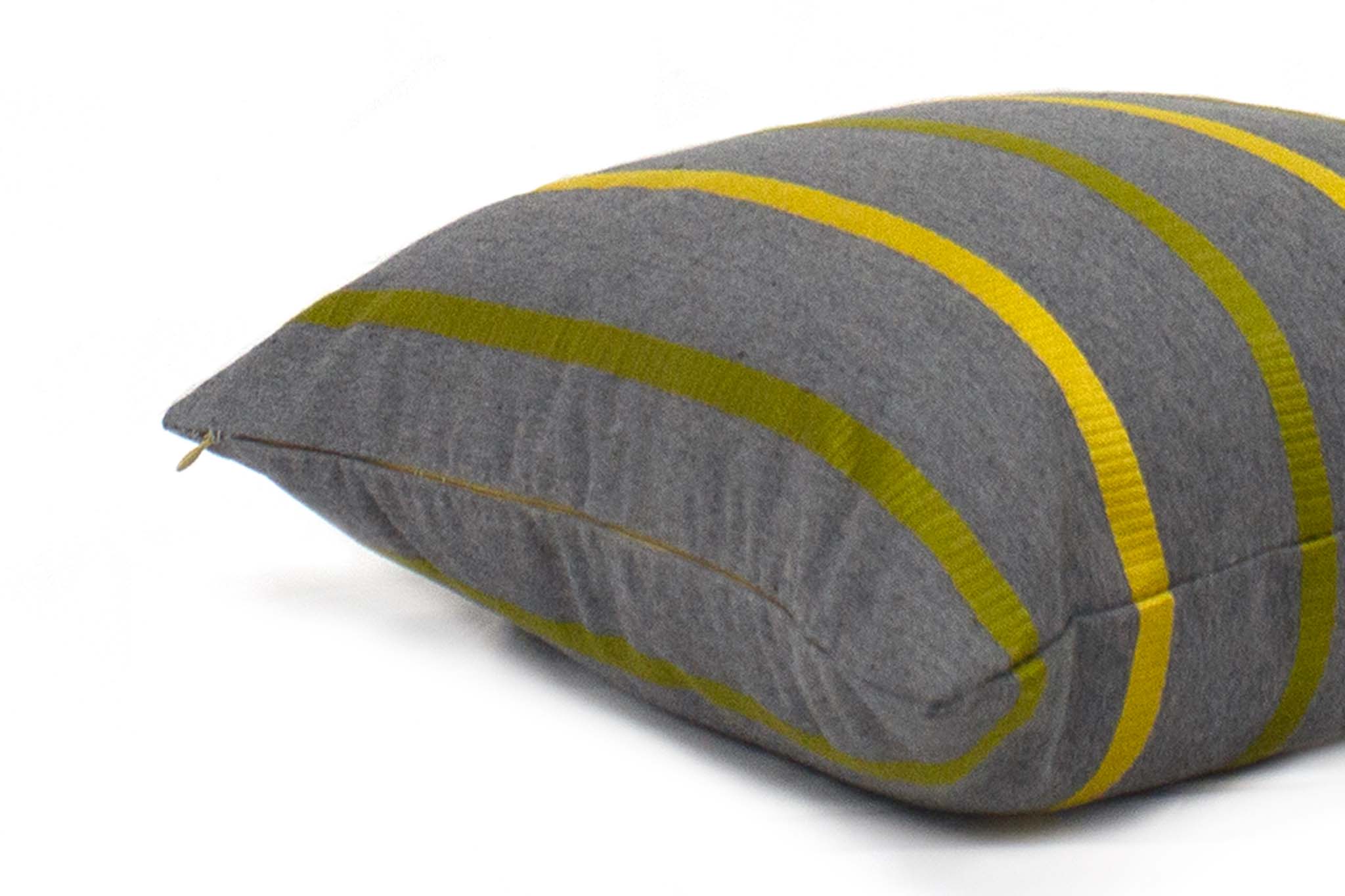 Carbon Stripe Cushion Cover