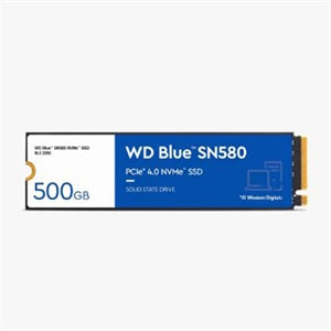 Western Digital Blue SN580 WDS500G3B0E 500 GB Solid State Drive - M.2 2280 Internal - PCI Express NVMe (PCI Express NVMe 4.0 x4) - Blue