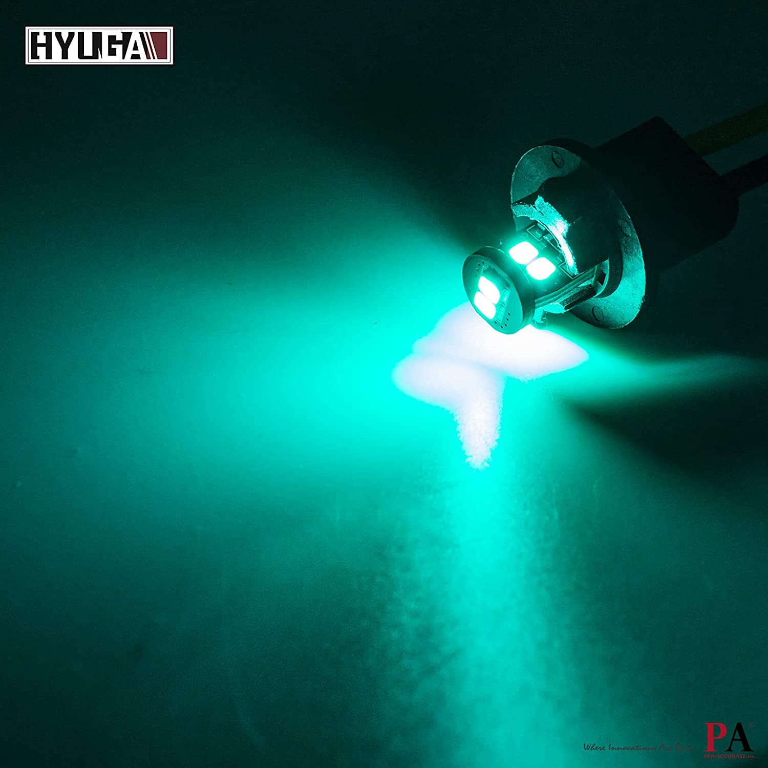 6SMD | LED T10 #555 2835 Automotive Bulb White Warm White Cyan Ice Blue Red Yellow