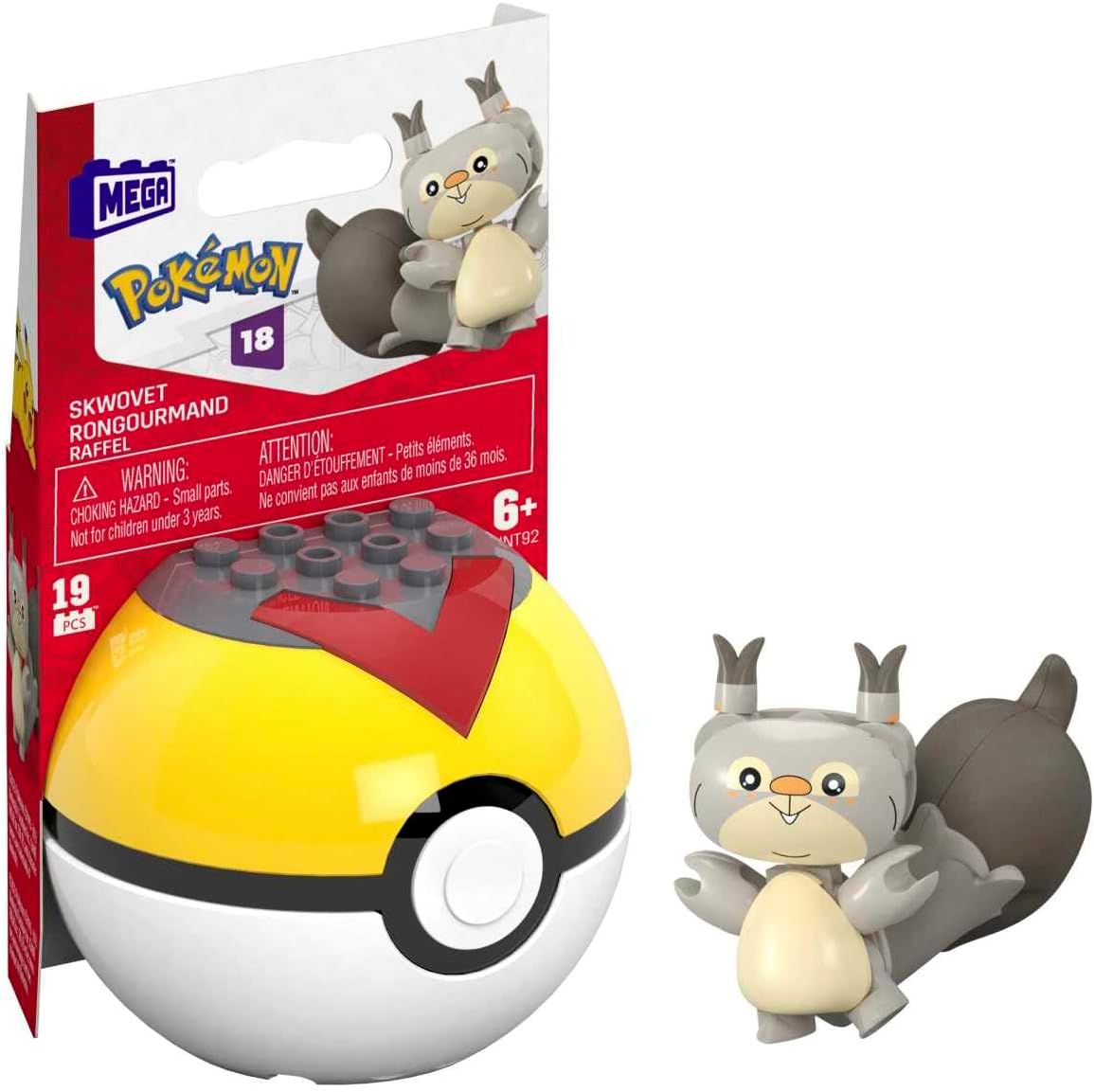 Mega Construx Pokémon Skwovet Construction Set