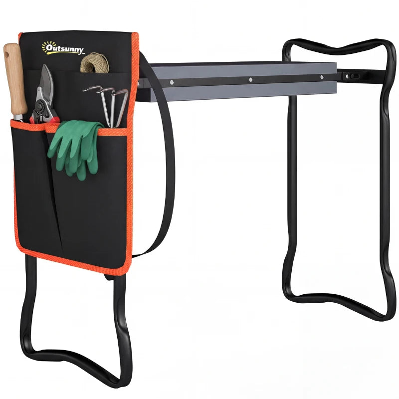 Garden Kneeler and Seat, 330lbs Heavy Duty Gardening Stool with Thick Soft Kneeling Pad