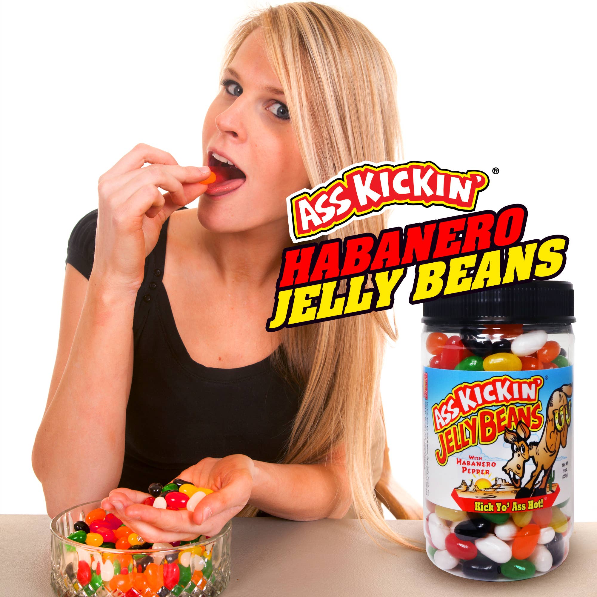 Ass Kickin’ Jelly Beans 9 oz. Jars