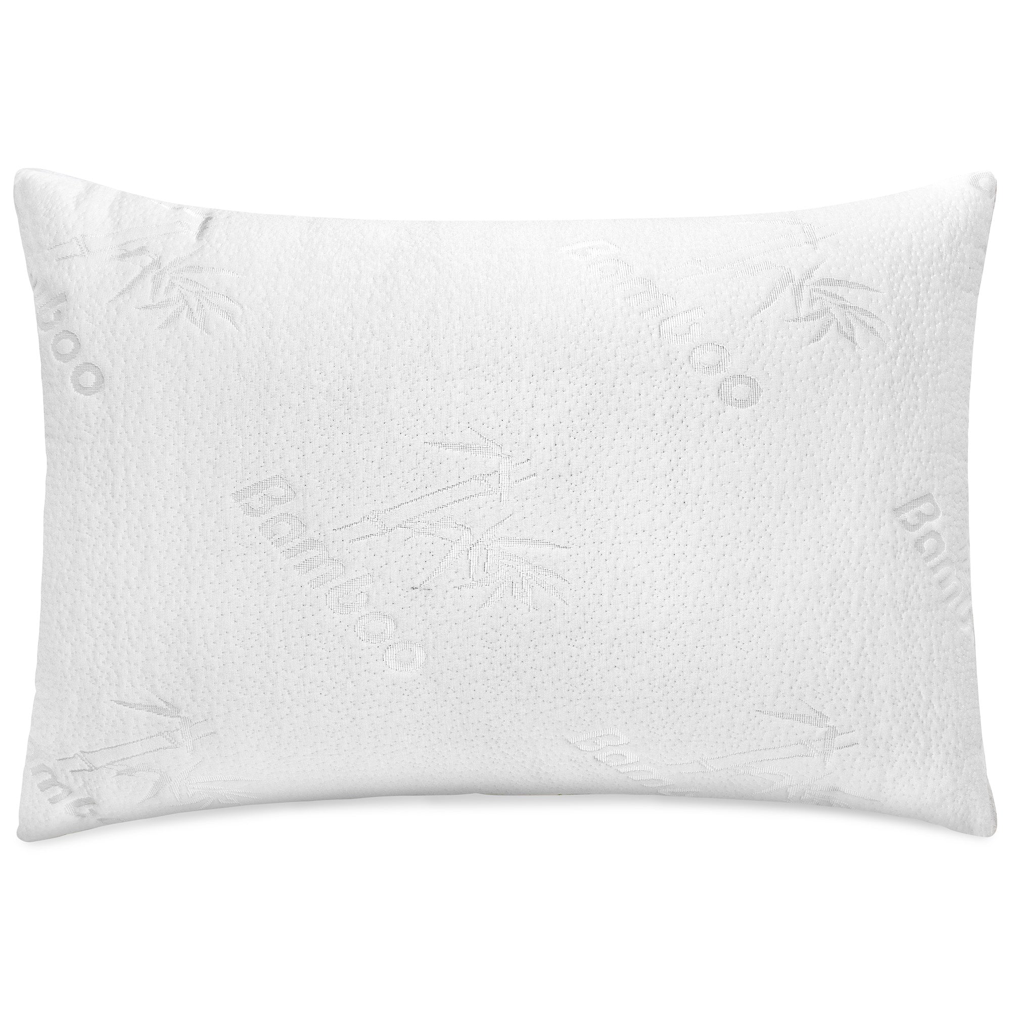 Bamboo Hotel Collection Bed Pillow, Queen Size. Designed for Back, Stomach or Side Sleepers, 20x30