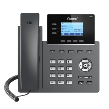 Ooma® 2603 3-Line Corded/Cordless Office VoIP Desk Phone