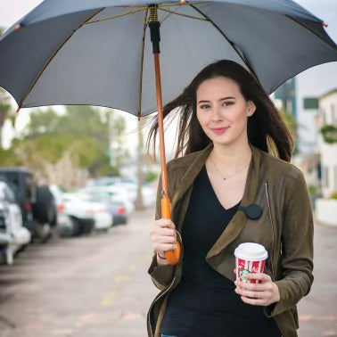 Tokk™ Bluetooth® Wearable Hands-Free Smart Assistant 3.0 Speaker (Black)