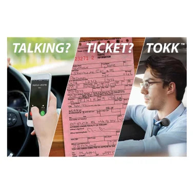 Tokk™ Bluetooth® Wearable Hands-Free Smart Assistant 3.0 Speaker (Black)