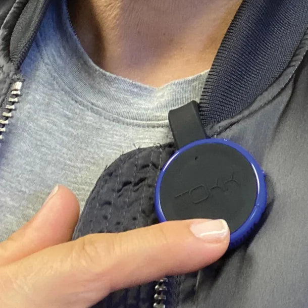 Tokk™ Bluetooth® Wearable Hands-Free Smart Assistant 3.0 Speaker (Blue)