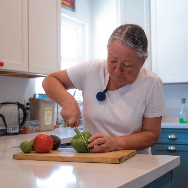 Tokk™ Bluetooth® Wearable Hands-Free Smart Assistant 3.0 Speaker (Blue)