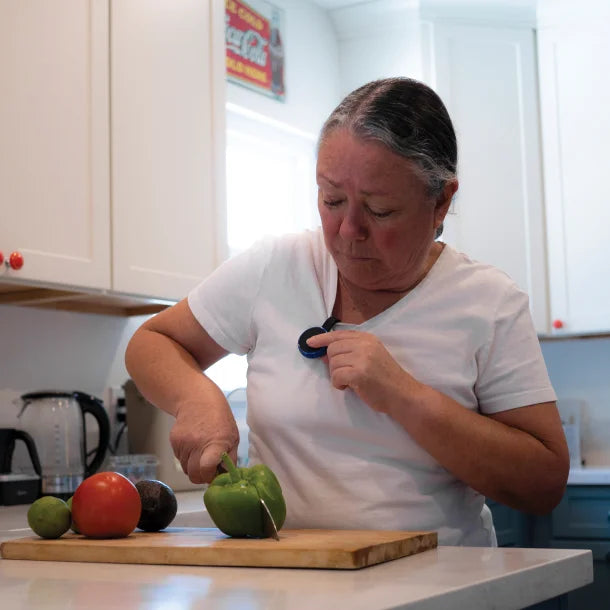 Tokk™ Bluetooth® Wearable Hands-Free Smart Assistant 3.0 Speaker (Blue)