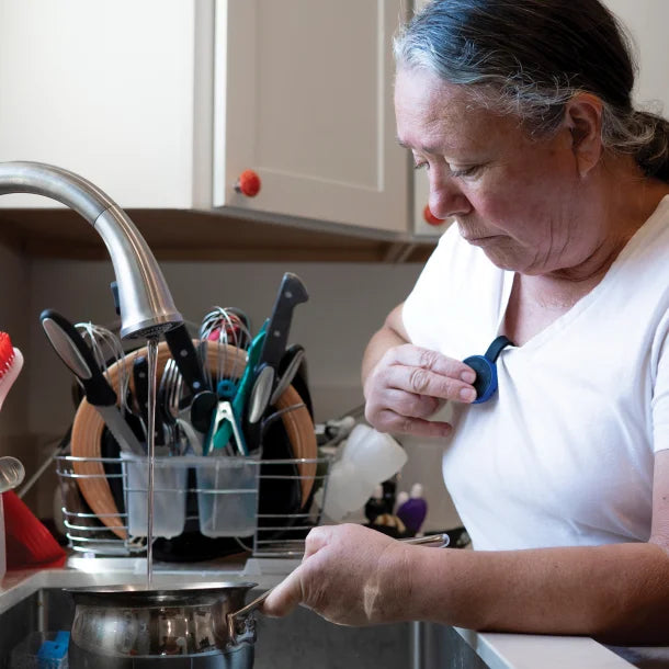 Tokk™ Bluetooth® Wearable Hands-Free Smart Assistant 3.0 Speaker (Blue)