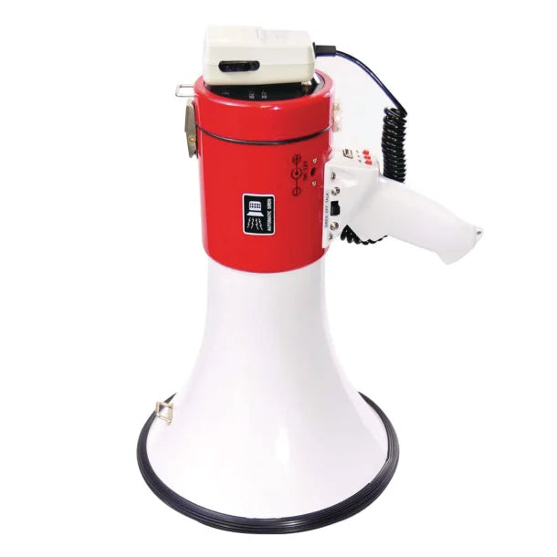 Pyle® Professional Piezo Dynamic 50-Watt Megaphone with USB
