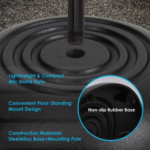 Pyle® Compact Base Microphone Stand