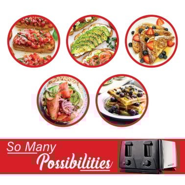 Brentwood® 4-Slice Toaster