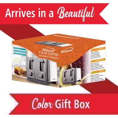 Brentwood® 4-Slice Toaster