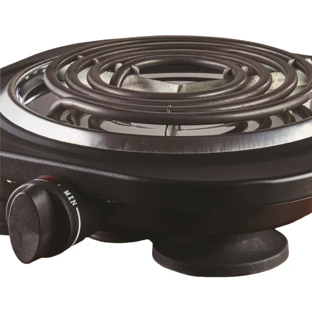Brentwood® 1,000-Watt Single Electric Burner (Black)
