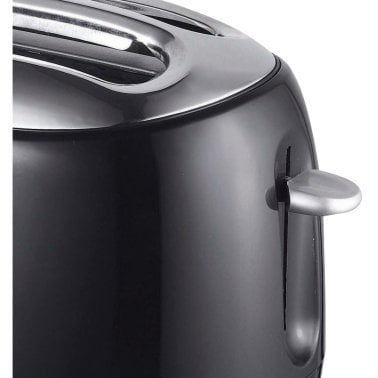 Brentwood® Cool-Touch 2-Slice Retro Toaster with Extra-Wide Slots (Black)