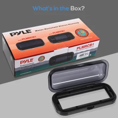 Pyle® Water-Resistant Radio Shield Marine Cover (Black)