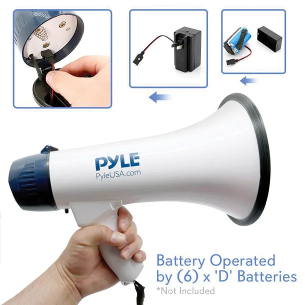Pyle® 40-Watt Professional Dynamic Megaphone