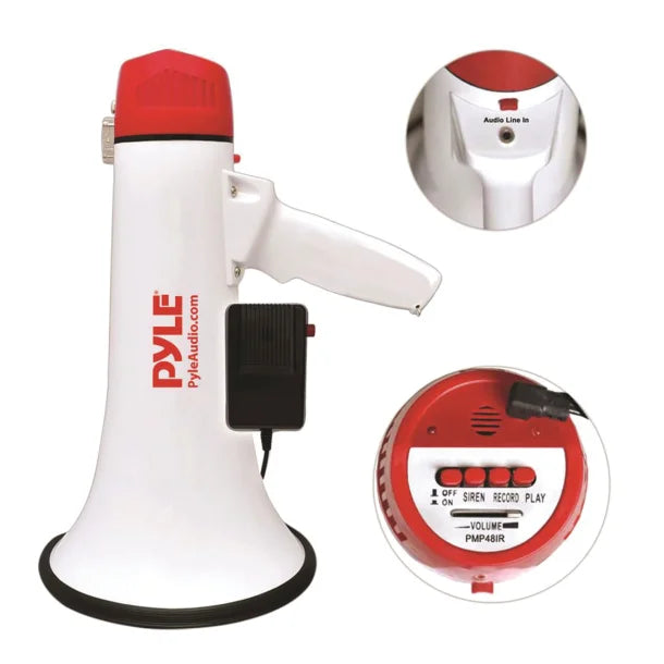 Pyle® 40-Watt Professional Megaphone/Bullhorn