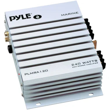 Pyle® Hydra Series PLMRA120 240-Watt-Max Waterproof Marine 2-Channel Class AB Amp