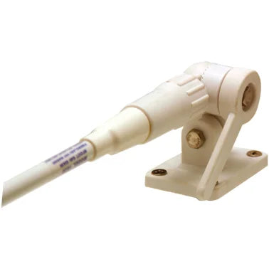 Tram® Pretuned VHF 6-dBd-Gain Marine Rachet-Mount 8-Foot Fiberglass Antenna with RG58 Cable and PL-259 Connector