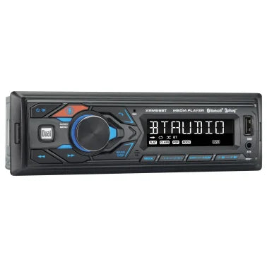 Dual® Single-DIN In-Dash All-Digital Media Receiver with Bluetooth®