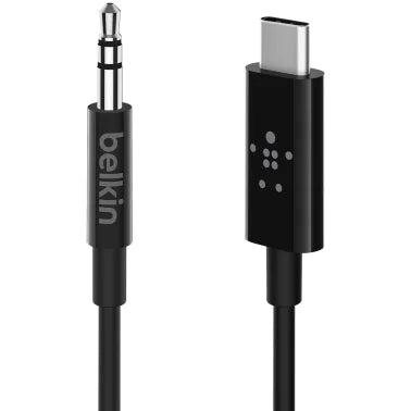 Belkin® RockStar™ 3.5 mm to USB-C® Audio Cable, 3 Feet