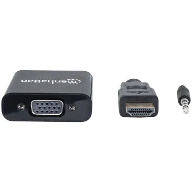 Manhattan® HDMI® Male to VGA Female Converter with Audio