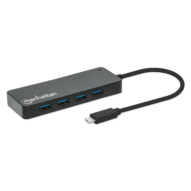 Manhattan® 7-Port USB 3.0 Type-A Hub with Type-C® Connector