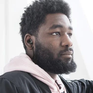 KOSS® The Plug Bluetooth® Earbuds with Microphone and In-Line Control, Black