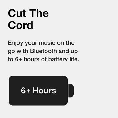 KOSS® The Plug Bluetooth® Earbuds with Microphone and In-Line Control, Black