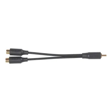 RCA 1 Male to 2 Females RCA Y-Adapter