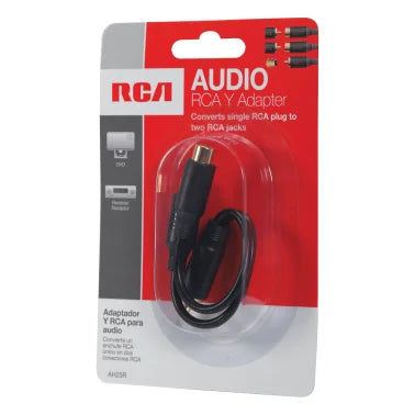 RCA 1 Male to 2 Females RCA Y-Adapter