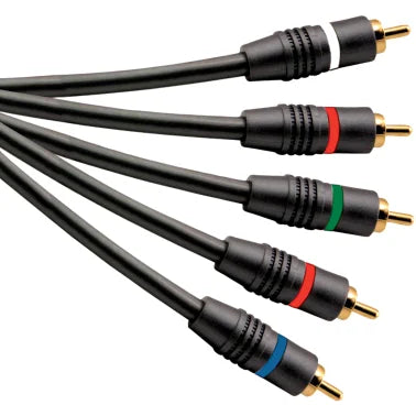 Axis™ Component Video/Stereo Audio Cables (12ft)