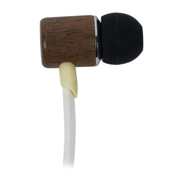 iwerkz® POPLocks Wood Zip Earbuds (Hazel)