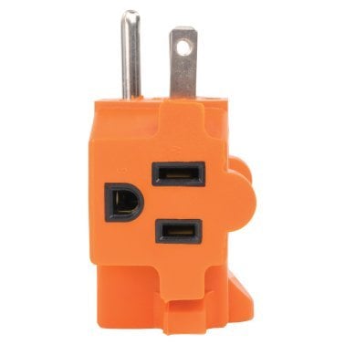 Axis™ 3-Outlet Heavy-Duty Grounded Adapter
