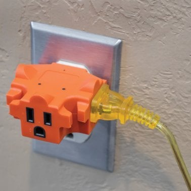 Axis™ 3-Outlet Heavy-Duty Grounded Adapter