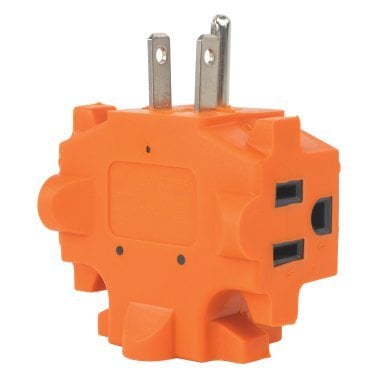 Axis™ 3-Outlet Heavy-Duty Grounded Adapter