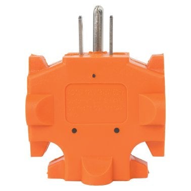 Axis™ 3-Outlet Heavy-Duty Grounded Adapter