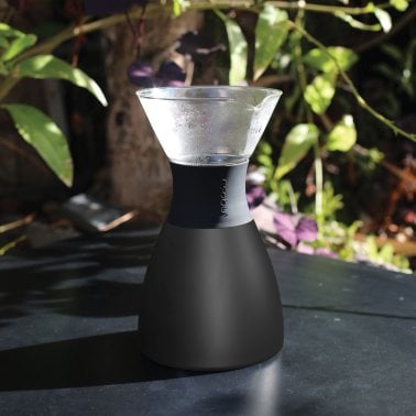 ASOBU® Insulated Pour-over Coffee Maker with Removable Carafe, 34-Oz. (Black)