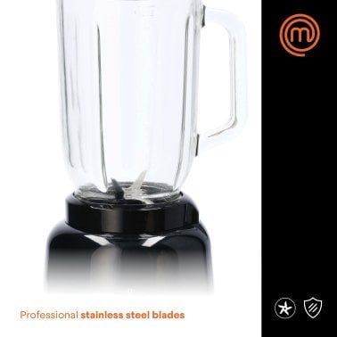 MasterChef® 1.1-Qt. 300-Watt 2-Speed Table Blender with Glass Pitcher