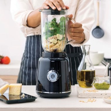 MasterChef® 1.1-Qt. 300-Watt 2-Speed Table Blender with Glass Pitcher