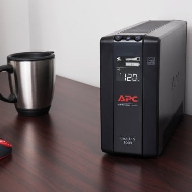 APC® Back-UPS Pro® 600-Watt 8-Outlet Compact Battery Back-Up and Surge Protector