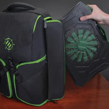 ENHANCE Cryogen™ 5 Laptop Cooling Pad, Green