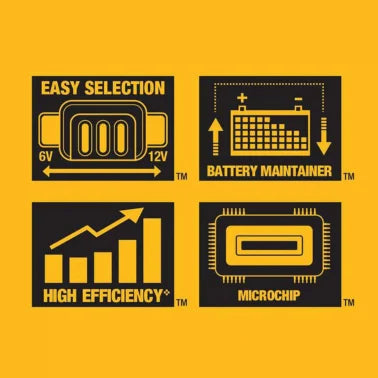 DEWALT® DXAEC2 Professional 2-Amp Battery Charger and Maintainer