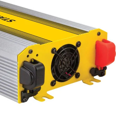 STANLEY® 1,000-Watt Power Inverter, 3 AC Outlets and 2 USB-A Ports, PI1000S