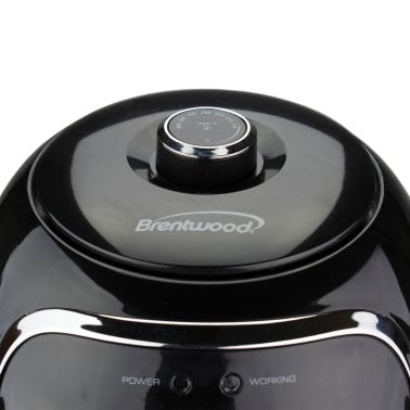 Brentwood® 2-Qt. 1,200-Watt Electric Air Fryer with Timer and Temperature Control (Black)