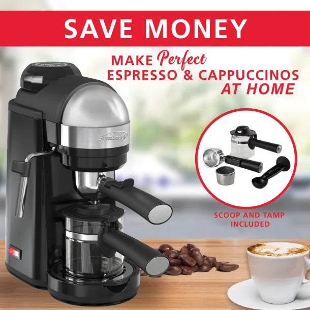 Brentwood® 20-Ounce 800-Watt Espresso and Cappuccino Maker
